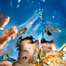 0479, taken underwater, shows a boy’s face looking like a reflection in a funhouse mirror. Perception captures the boy inside a veil of water droplets. Arrested mid-air and blurred at the edges, they take on the aura of a Native American headdress. David M. Roth, SquareCylinder.com