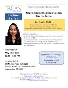 Aarti Nair lecture flyer