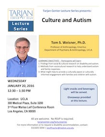 Tom Weisner Lecture Flyer